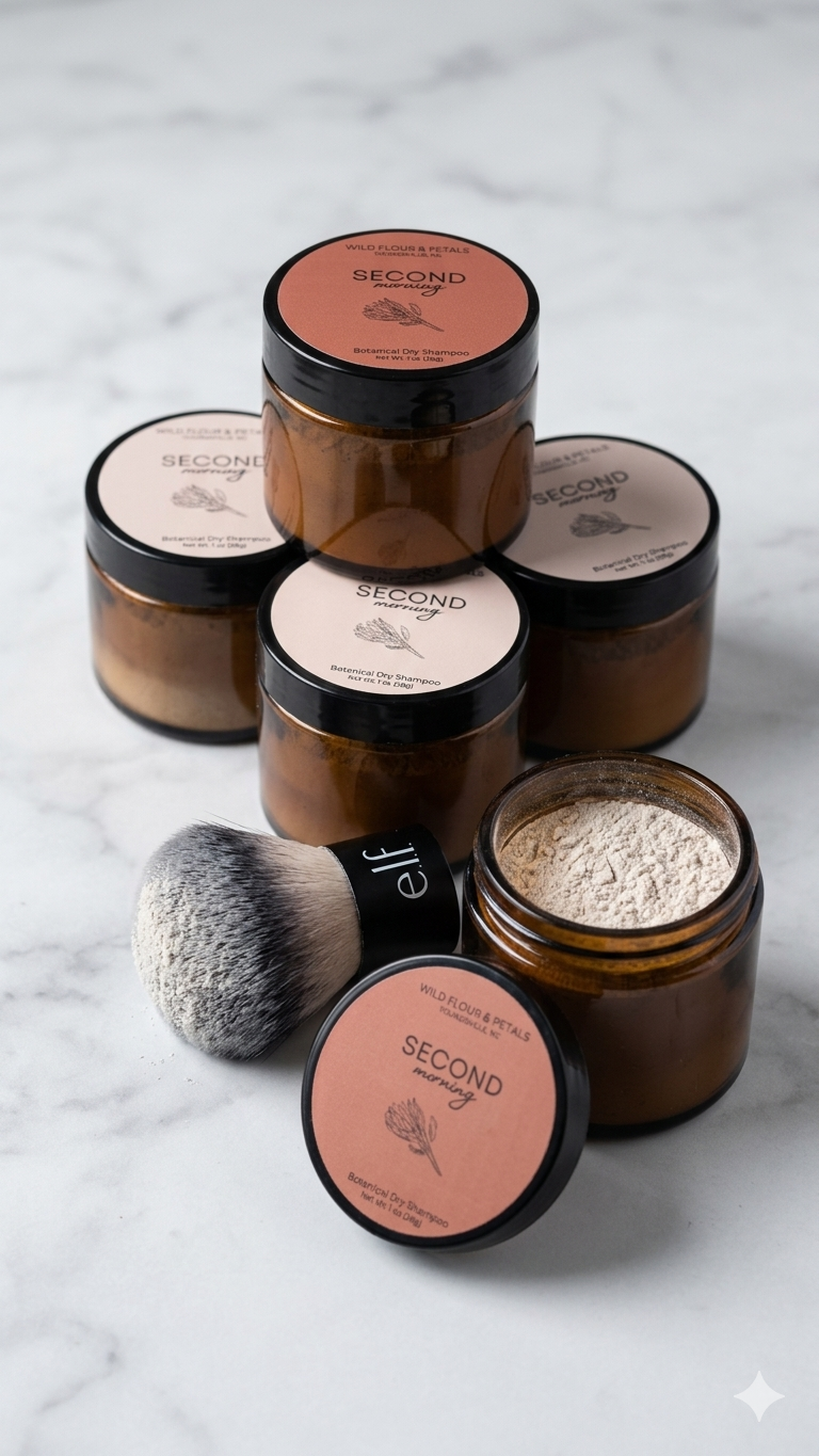 Second Morning botanical dry shampoo