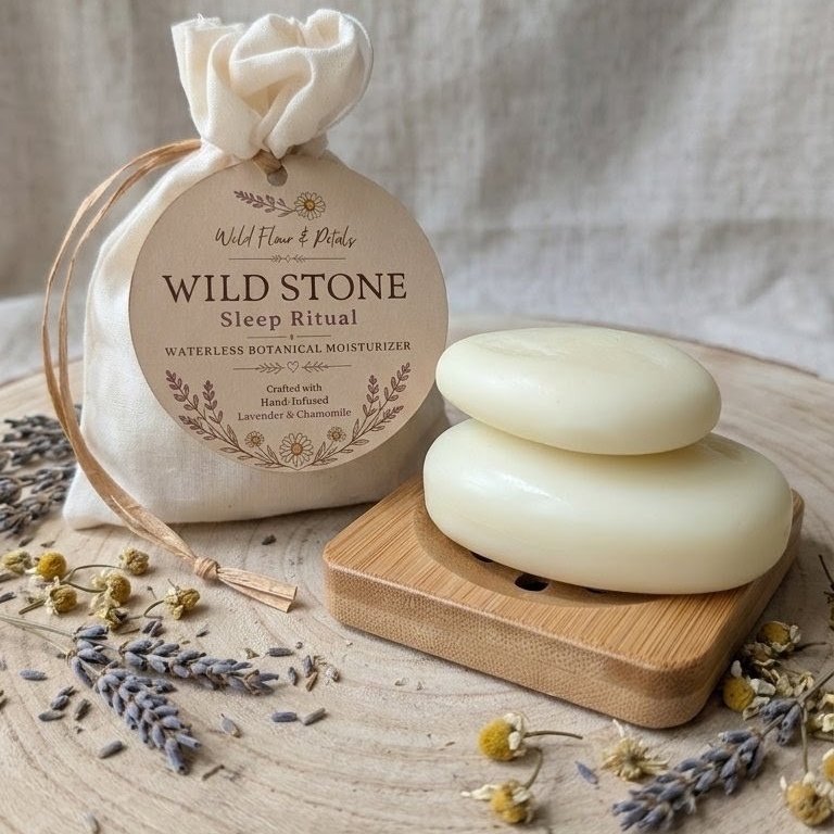 Wild Stone Sleep Ritual waterless botanical moisturizer with lavender and chamomile